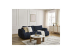 Fuji - Canapé Droit Convertible 3 Places - Tissu Bouclette