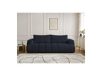 Fuji - Canapé Droit Convertible 3 Places - Tissu Bouclette