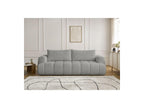 Fuji - Canapé Droit Convertible 3 Places - Tissu Bouclette