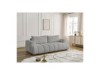 Fuji - Canapé Droit Convertible 3 Places - Tissu Bouclette