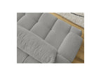 Fuji - Canapé Droit Convertible 3 Places - Tissu Bouclette