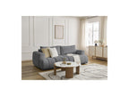 Fuji - Canapé Droit Convertible 3 Places - Tissu Bouclette