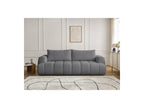 Fuji - Canapé Droit Convertible 3 Places - Tissu Bouclette