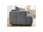 Fuji - Canapé Droit Convertible 3 Places - Tissu Bouclette