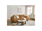 Fuji - Canapé Droit Convertible 3 Places - Tissu Bouclette