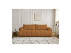 Fuji - Canapé Droit Convertible 3 Places - Tissu Bouclette