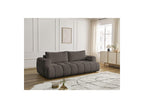 Fuji - Canapé Droit Convertible 3 Places - Tissu Bouclette