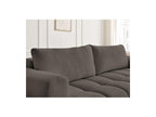 Fuji - Canapé Droit Convertible 3 Places - Tissu Bouclette