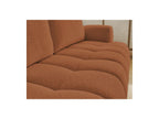 Fuji - Canapé Droit Convertible 3 Places - Tissu Bouclette