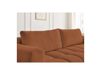 Fuji - Canapé Droit Convertible 3 Places - Tissu Bouclette