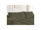 Fuji - Canapé Droit Convertible 3 Places - Tissu Bouclette