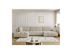 Fuji - Canapé Panoramique Convertible - Tissu Bouclette - Angle Droit