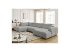 Fuji - Canapé Panoramique Convertible - Tissu Bouclette - Angle Droit