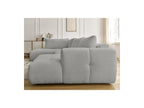 Fuji - Canapé Panoramique Convertible - Tissu Bouclette - Angle Droit