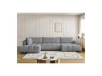 Fuji - Canapé Panoramique Convertible - Tissu Bouclette - Angle Droit