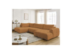 Fuji - Canapé Panoramique Convertible - Tissu Bouclette - Angle Droit