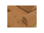 Fuji - Canapé Panoramique Convertible - Tissu Bouclette - Angle Droit