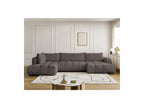 Fuji - Canapé Panoramique Convertible - Tissu Bouclette - Angle Droit