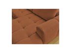 Fuji - Canapé Panoramique Convertible - Tissu Bouclette - Angle Droit