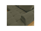 Fuji - Canapé Panoramique Convertible - Tissu Bouclette - Angle Droit