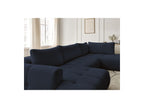 Fuji - Canapé Panoramique Convertible - Tissu Bouclette - Angle Gauche