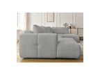 Fuji - Canapé Panoramique Convertible - Tissu Bouclette - Angle Gauche