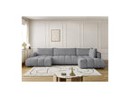 Fuji - Canapé Panoramique Convertible - Tissu Bouclette - Angle Gauche