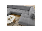 Fuji - Canapé Panoramique Convertible - Tissu Bouclette - Angle Gauche