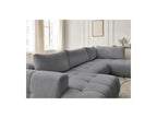 Fuji - Canapé Panoramique Convertible - Tissu Bouclette - Angle Gauche