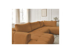 Fuji - Canapé Panoramique Convertible - Tissu Bouclette - Angle Gauche