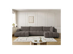 Fuji - Canapé Panoramique Convertible - Tissu Bouclette - Angle Gauche