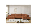 Fuji - Canapé Panoramique Convertible - Tissu Bouclette - Angle Gauche