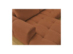 Fuji - Canapé Panoramique Convertible - Tissu Bouclette - Angle Gauche