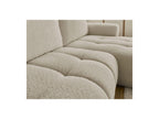 Fuji - Canapé D'Angle Convertible - Tissu Bouclette - Angle Droit