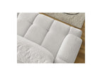 Fuji - Canapé D'Angle Convertible - Tissu Bouclette - Angle Droit