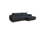 Fuji - Canapé D'Angle Convertible - Tissu Bouclette - Angle Droit
