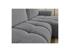 Fuji - Canapé D'Angle Convertible - Tissu Bouclette - Angle Droit