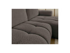 Fuji - Canapé D'Angle Convertible - Tissu Bouclette - Angle Droit