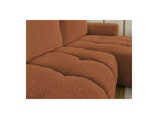 Fuji - Canapé D'Angle Convertible - Tissu Bouclette - Angle Droit