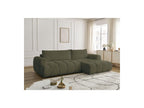 Fuji - Canapé D'Angle Convertible - Tissu Bouclette - Angle Droit