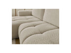 Fuji - Canapé D'Angle Convertible - Tissu Bouclette - Angle Gauche