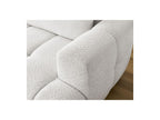 Fuji - Canapé D'Angle Convertible - Tissu Bouclette - Angle Gauche