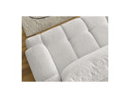 Fuji - Canapé D'Angle Convertible - Tissu Bouclette - Angle Gauche