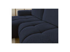 Fuji - Canapé D'Angle Convertible - Tissu Bouclette - Angle Gauche