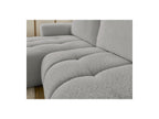 Fuji - Canapé D'Angle Convertible - Tissu Bouclette - Angle Gauche