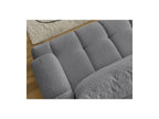 Fuji - Canapé D'Angle Convertible - Tissu Bouclette - Angle Gauche