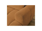 Fuji - Canapé D'Angle Convertible - Tissu Bouclette - Angle Gauche