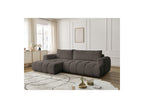 Fuji - Canapé D'Angle Convertible - Tissu Bouclette - Angle Gauche