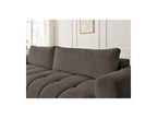 Fuji - Canapé D'Angle Convertible - Tissu Bouclette - Angle Gauche