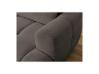 Fuji - Canapé D'Angle Convertible - Tissu Bouclette - Angle Gauche